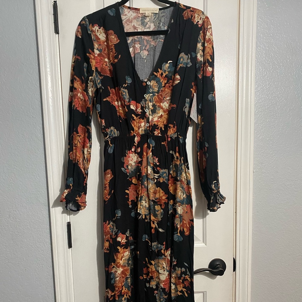 Boutique floral dress nwt